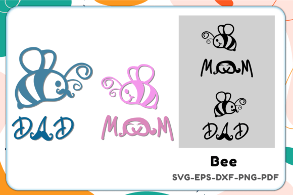 Bee Mom and Bee Dad SVG: An Embroidery Review