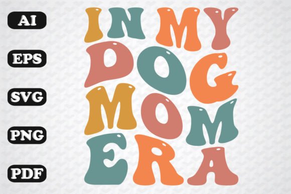 In My Dog Mom Era Retro Wavy SVG: An Embroidery Review