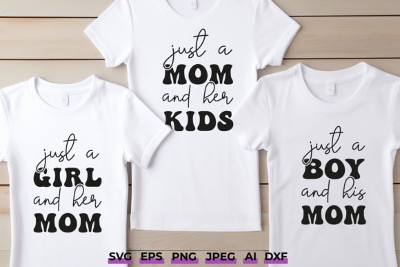 Just a Mom and Her Kids SVG Family Set Review
