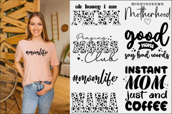 Mom Mama Mother's Day SVG Bundle: A Stitch Test