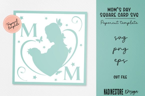 Mom's Day Square Card: A Designer’s Embroidery Review