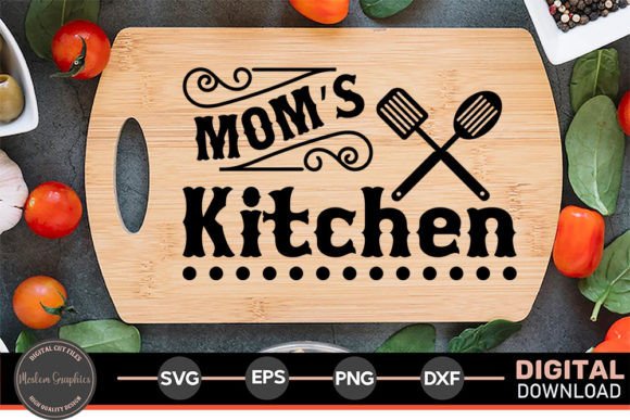 Mom's Kitchen Cutting Board SVG: A Designer Review