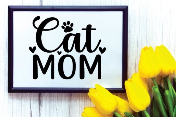Mother's Day SVG Design: Cat Mom Review